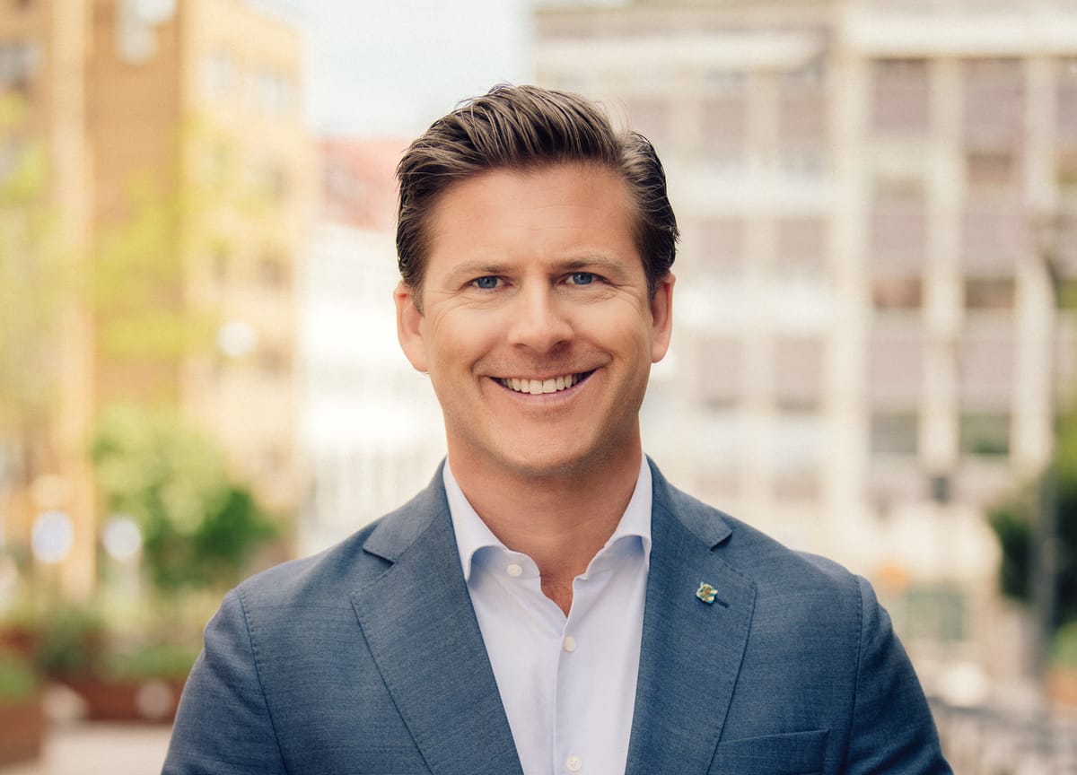 Hampus Magnusson, gruppledare för Moderaterna i Göteborg
